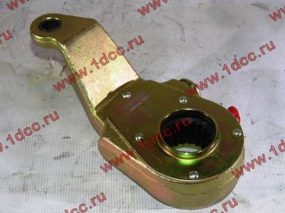 Трещетка задняя правая желтая (рычаг регулировки тормозов) H2/H3 HOWO (ХОВО) WG9100340057 фото 1 Новокузнецк