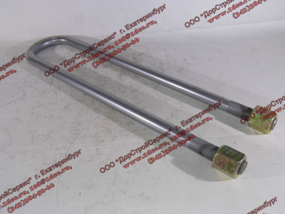 Стремянка задняя с гайками H на мост L=580 М24 HOWO (ХОВО)  фото 1 Новокузнецк