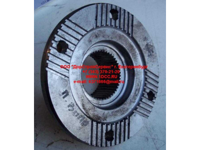 Фланец проходного вала D-165, 4 отв., с насечками, низкий, мелкий шлиц H HOWO (ХОВО) RHAZ9114320205 фото 1 Новокузнецк