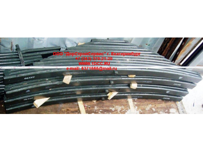 Рессора задняя (С.О. 12ти листовая, 25х90) H HOWO (ХОВО) WG9725520286 фото 1 Новокузнецк