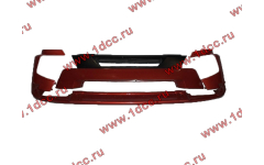 Бампер A7 красный в сборе самосвал с узкой губой фото Новокузнецк