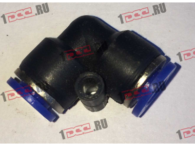 Фитинг быстрого соединения угол 90 d-6 HOWO (ХОВО)  фото 1 Новокузнецк