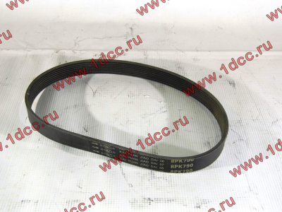 Ремень 8PK790 генератора CDM 855 Lonking CDM (СДМ) 612600090201 фото 1 Новокузнецк