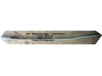 Лист задней рессоры Н.О. №01 L-1640 (изогнутый) H3 HOWO (ХОВО) WG9725520283-1 фото 1 Новокузнецк