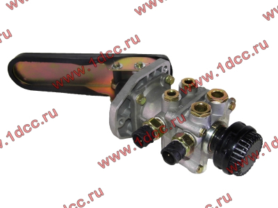 Кран главный тормозной в сборе с педалью и датчиками F FAW (ФАВ) 3514105-362 для самосвала фото 1 Новокузнецк