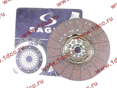 Диск сцепления ведомый 420 мм SAGES H2/H3 HOWO (ХОВО) WG1560161130 фото 1 Новокузнецк