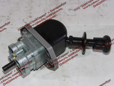 Кран стояночного тормоза DF 3 выхода DONG FENG (ДОНГ ФЕНГ) 3517010-C0101 для самосвала фото 1 Новокузнецк