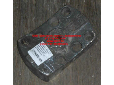 Накладка рессоры задней (картер с крючками под 4 стремянки) H HOWO (ХОВО) AZ9925520266 фото 1 Новокузнецк